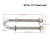 Amarine Made Pair of Stainless Steel Marine Boat Stern Bow