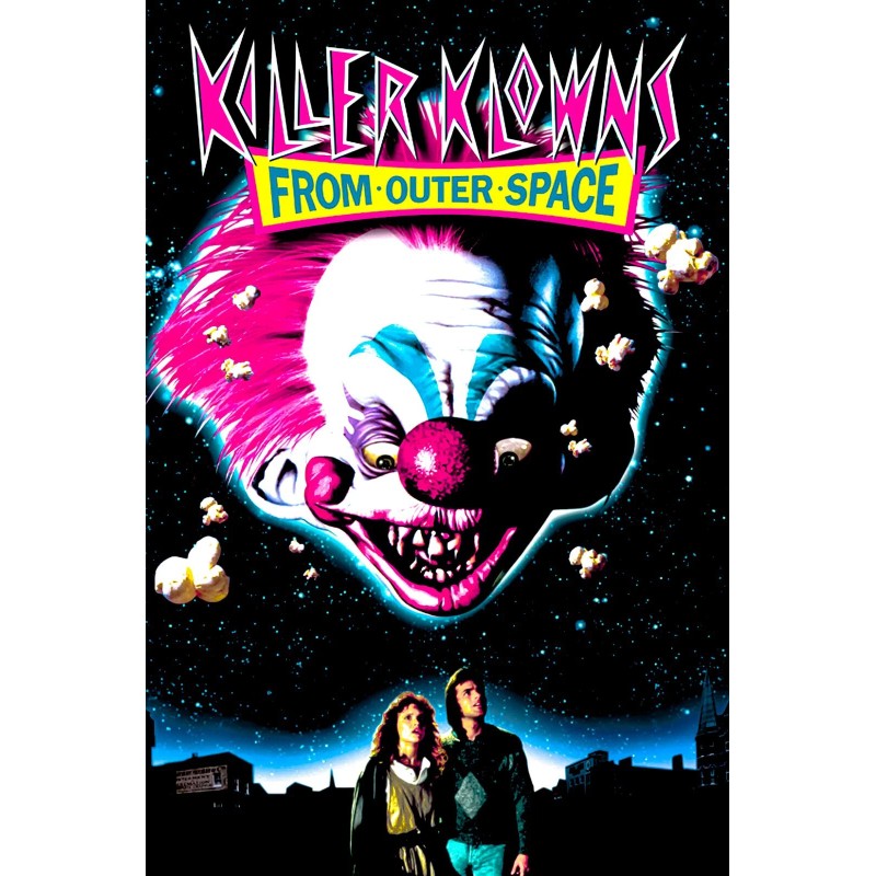 1988 Killer Klowns From Outer Space Set Of 4 11X17