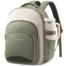 LOVEVOOK Laptop Backpack for Women, 17-Inch Work Backpack, Back to School Bookbag for College Student Teen Girls, Casual Personal Item Travel Bag Business Computer Daypack for Teacher Nurse, Gift