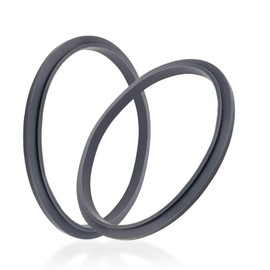HESSION Gasket Part Rubber Rings Seal Ring Gasket Replacement for Nutribullet Replacement Parts Accessories Blender 900 Series 600W 900W 2 Pack