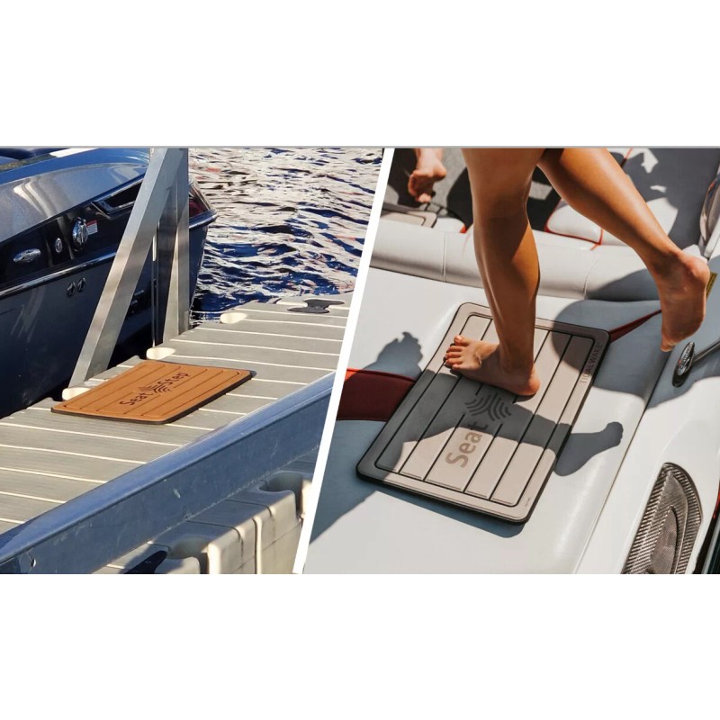 Tidal Wake Seat Step Mat, Protect Boat Cushions, Prevents Rips
