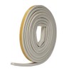 Frost King EPDM Rubber Self-Stick Weatherseal Tape, D-Section, 9/16" W,