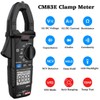 CM83E Clamp Meter, Digital Voltmeter Multimeter, NCV True RMS AC