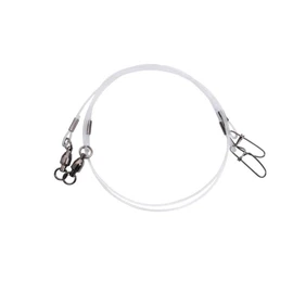 Berkley Fluo Pike Leaders - 1.1mm 40cm - Clear - Pack of 2 - 1536555