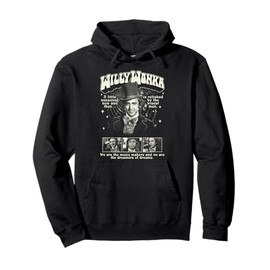 Willy Wonka and the Chocolate Factory Wonka Collage Movie Pullover Hoodie