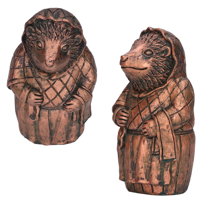 Hedgehog Garden Statue Hedgehog Shape Cute Appearance Resin Material Hedgehog
