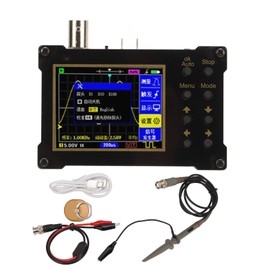 Mini Handheld Oscilloscope 40MSa/s Sampling Rate 18MHz Bandwidth PWM Signal Generator LCD Display Digital Oscilloscope