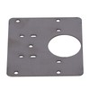5Pcs Hinge Repair Plate Stainless Steel Firm Durable More Space