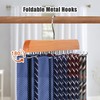 Sindax Tie Hanger for Closet, Wooden Tie Holder Organizer,1 Pack