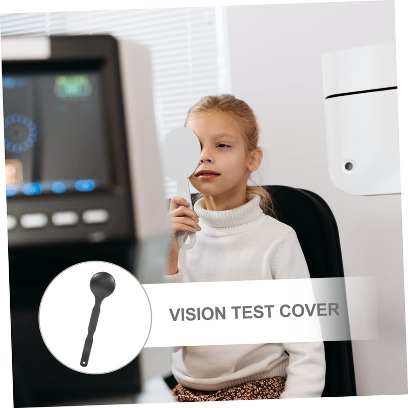 TOVINANNA Optometry Vision Test Covers 3pcs Eye Occluder Plastic Vision
