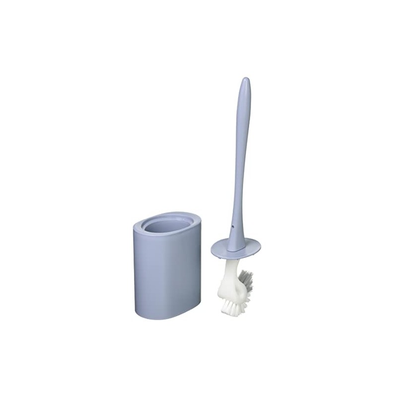 Yokozuna Creation Toilet Brush, Smoke Blue, 26.5 x 7 x