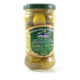 Diamir Gauchos (Gordal Olives Stuffed with Gherkins) 300 g