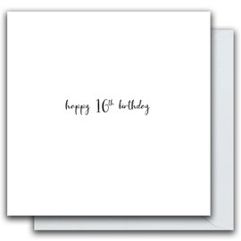 Emotional Rescue 16th Birthday Card For Her, Happy 16th Birthday Card Female, Girls 16th Birthday Card, Sweet 16th Birthday Card, Multi, Greeting Card (ZQWF10088)