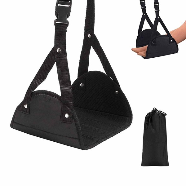 Airplane Foot Rest, Foot Hammock for Flight, Long Haul Flight