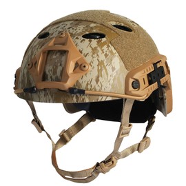 DLP Tactical Impax Extreme Bump Helmet with Accessory Mounts (Digital Desert)