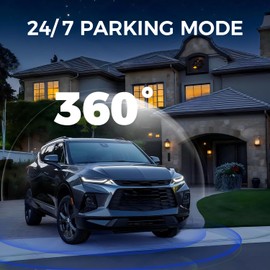 FREEXAR Dash Cam Hardwire Kit, Acc Hardwire Kit (12V–24V to 5V) USB-C Power Cable for Dash Camera, 24H Parking Mode with Low Voltage Protection, Mini Blade Fuse Included