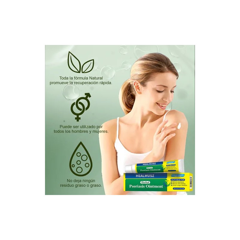 Crema De Psoriasis Para Varios Síntomas De Psoriasis 20g