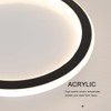 EIDEARAY Round Modern LED Ceiling Light, Small Ceiling Lamp for