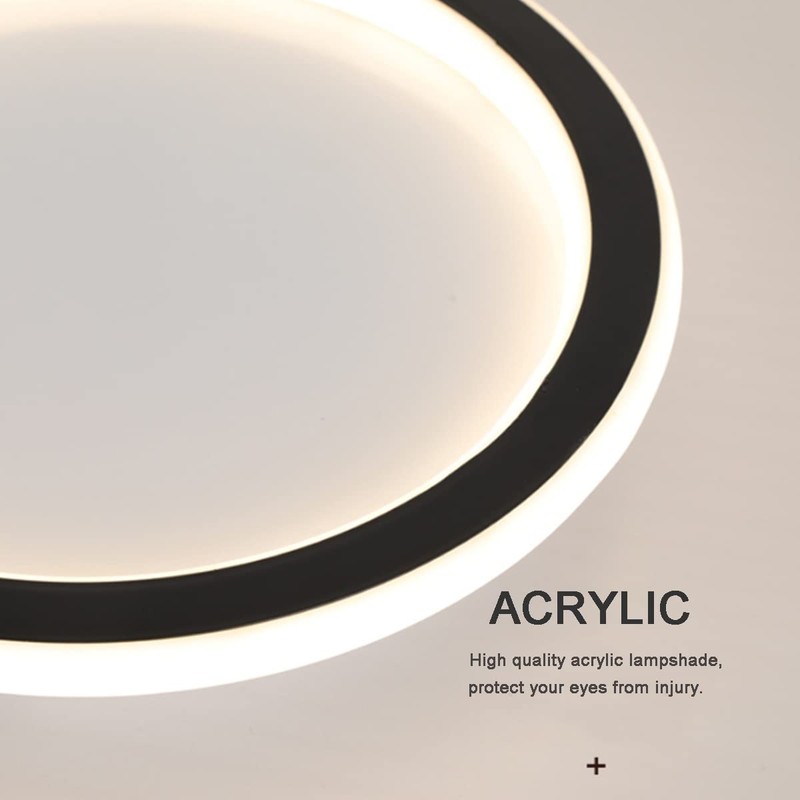 EIDEARAY Round Modern LED Ceiling Light, Small Ceiling Lamp for