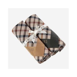 Daks (신세계센텀점)하우스체크 면 손수건 2종세트 DCHA9F002 Shinsegae Centum House Check Cotton Handkerchief 2-Piece Set DCHA9F002