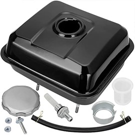 FVRITO Gas Fuel Tank Kit for GX140 GX160 GX200 Hemi Predator 212cc 196cc 6.5HP Clone Engine Coleman CT200U CT200U-EX BT200X KT196 Massimo Baja Warrior Heat MB200 Mini Bike Go Kart Replacement Parts