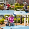 Bluelander Set De Raquetas Ping Pong Pelotas Profesional Tenis De
