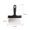 SHANGPEIXUAN Grill Scraper 6.4 Inch Stainless Steel Griddle Scraper with