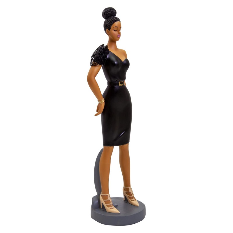 African American Expressions for Mom, Fearless Sister Friends Figurine, 2.75”