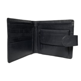 Manchester United Football Club Black Leather Wallet