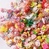 FULUSODO 60pcs Slime Charms Cute Set, Bulk Mixed Resin Charms