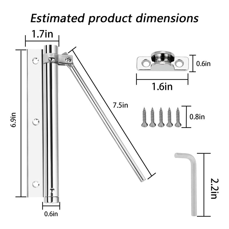 Door Closer - Automatic Door Closer for Safety and Comfort
