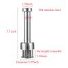 Stainless Steel Meat Tenderizer Tool With Cleaning Brush,Sharp Needle Poultry