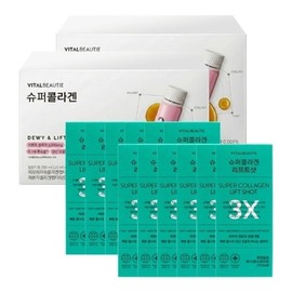 Vital Beauty Super Collagen 25ml / 바이탈뷰티 슈퍼콜라겐 25mlX28개입X2박스+리프트샷60포  액상 저분자 피쉬 콜라겐 펩타이드24208217682