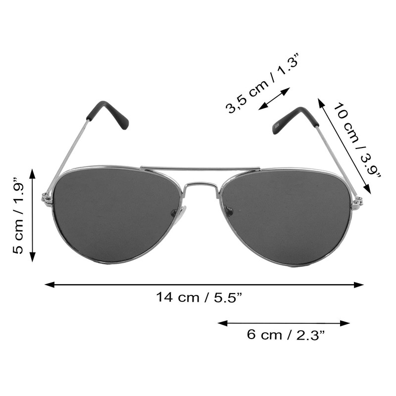 Freak Scene Aviator Sunglasses - True Aviator - Retro -