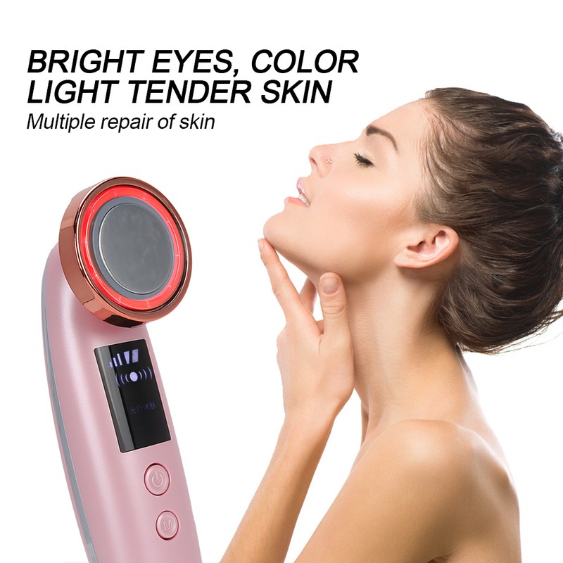 Ion Skin Rejuvenation Machine EMS MicroCurrent RF Face Care Machine