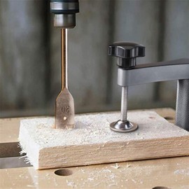 Bench Dog Clamps 2 Pack, 3/4 Hold Fast Dog Hole Clamp for Woodworking, Hold Down Dog Clamp, Adjustable MFT Table Hold Down Clamps for Dog Hole Workbench (19mm)