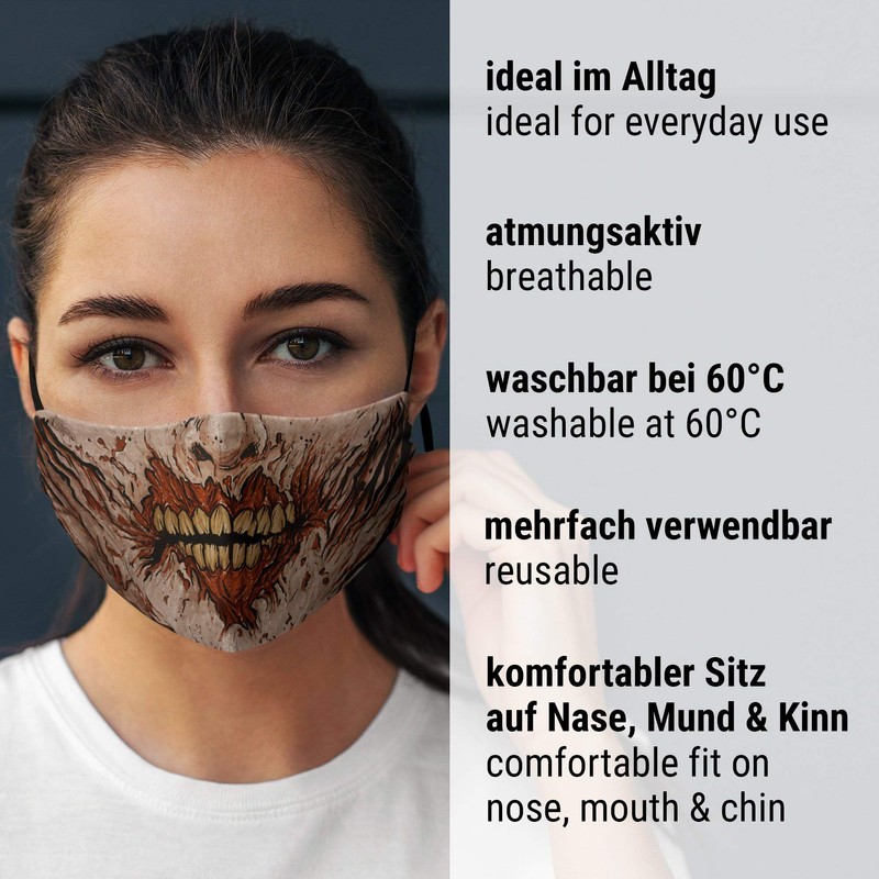MW Maskworld Face Masks with Various Motifs