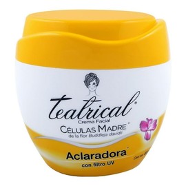 Crema facial Teatrical células madre aclaradora con filtro UV 400 g