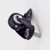 Swivel Caster Wheels 2" PU 360 Degree Caster Wheel Threaded