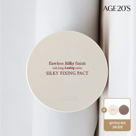 Age 20's (현대Hmall)에이지투웨니스AGE20S 실키 픽싱 팩트(본품+리필1) (SPF50+) AGE20S Silky Fixing Pact (Main Product + 1 Refill) (SPF50+)