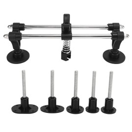 Double Pole Bridge Dent Puller Kit Paintless Dent Repair Kit for Auto Dent Removal Minor Dents Black