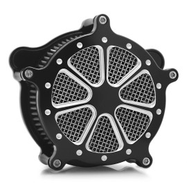 Speed 7 Style High Flow Air Cleaner Intake System for Harley Sportster Dyna Softail & TouringSpecification: D:For Softail (2018- 2024);Touring (2017-2023), Model Number: SM-BG951, Color: BK-Gray