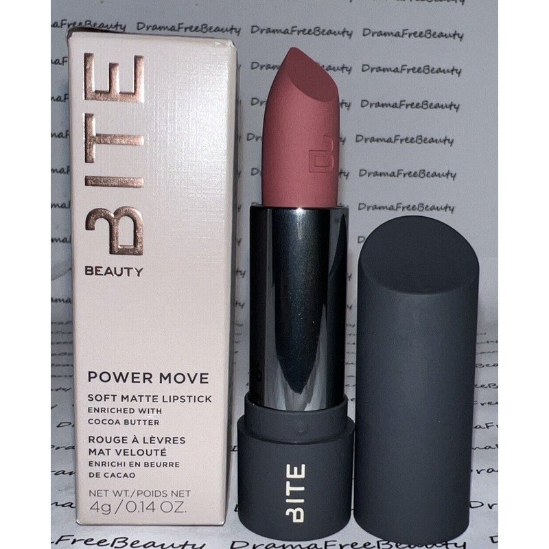 Bite Beauty Power Move Soft Matte Lipstick ~ SUGAR BUNS
