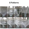 STYDDI Turret Pattern Sprinkler, 8-Pattern Stationary Water Sprinkler on Metal