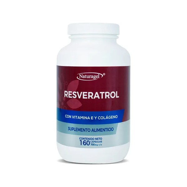 Suplemento en cápsula Naturagel Suplementos Alimenticios Resveratrol x 700mg