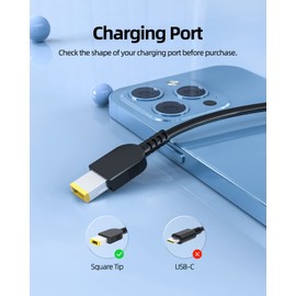 170W 135W Power Supply Charger Suitable for Lenovo Thinkpad P50 P51 P52 P15 P16 P17 P1 W540 W541 T470P T15g Legion Y530 Y540 Y730 Y7000 Y900 P70 P71 P5713 P73 ADL170NLC3A Charging Cable