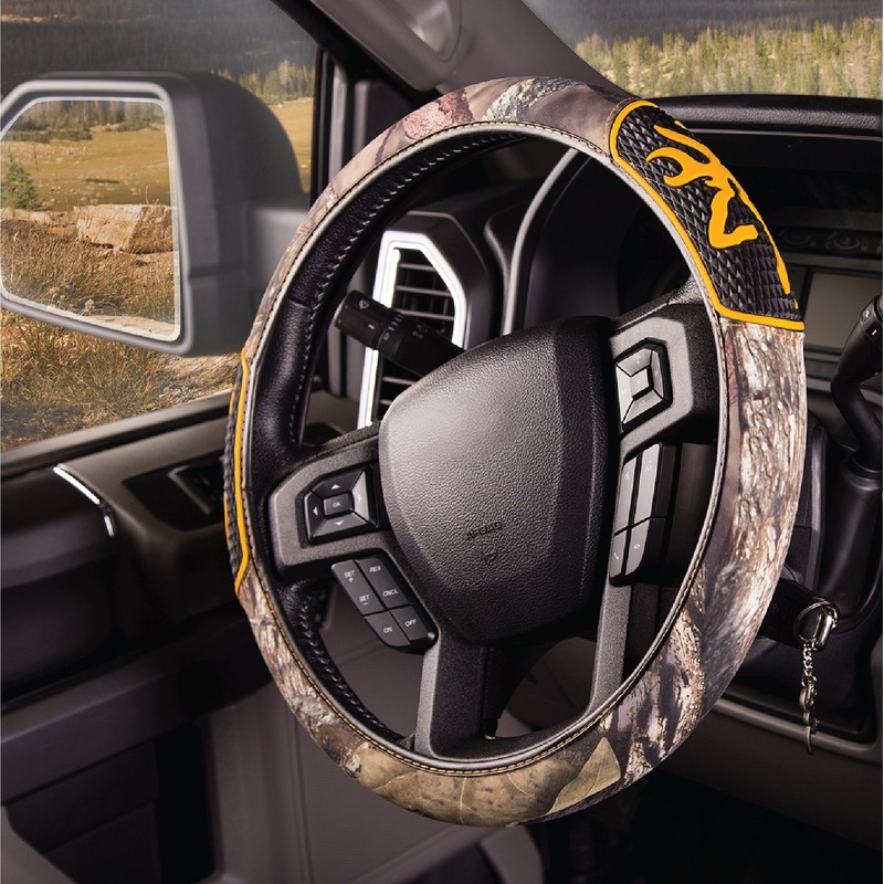 Browning Steering Wheel Covers for Car, Truck, and SUV, Durable