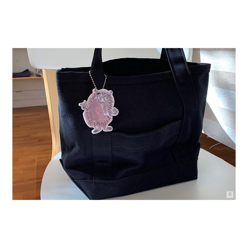 Glimmis Grimmis Moomin Print Stinky Scandinavian Reflector Keychain Retroreflective Material