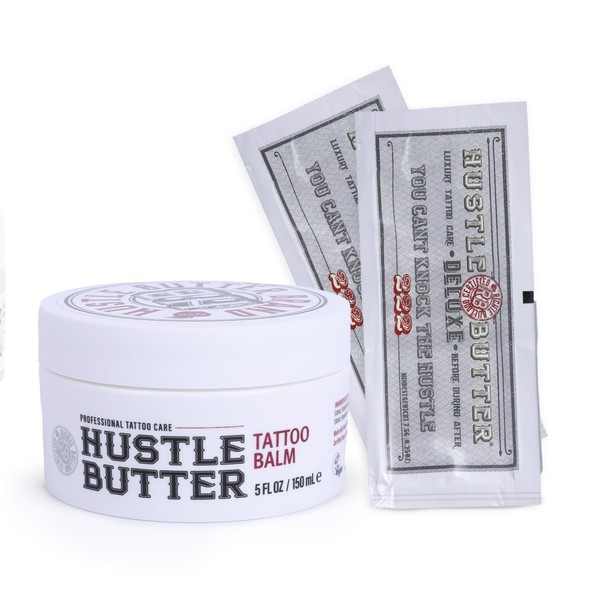 TATTOO HUSTLE BUTTER DELUXE ORIGINAL - Vegan Tattoo Care Cream