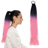 Traziewell Hair Pieces for Women Braiding Hair Pink Braided Hair
